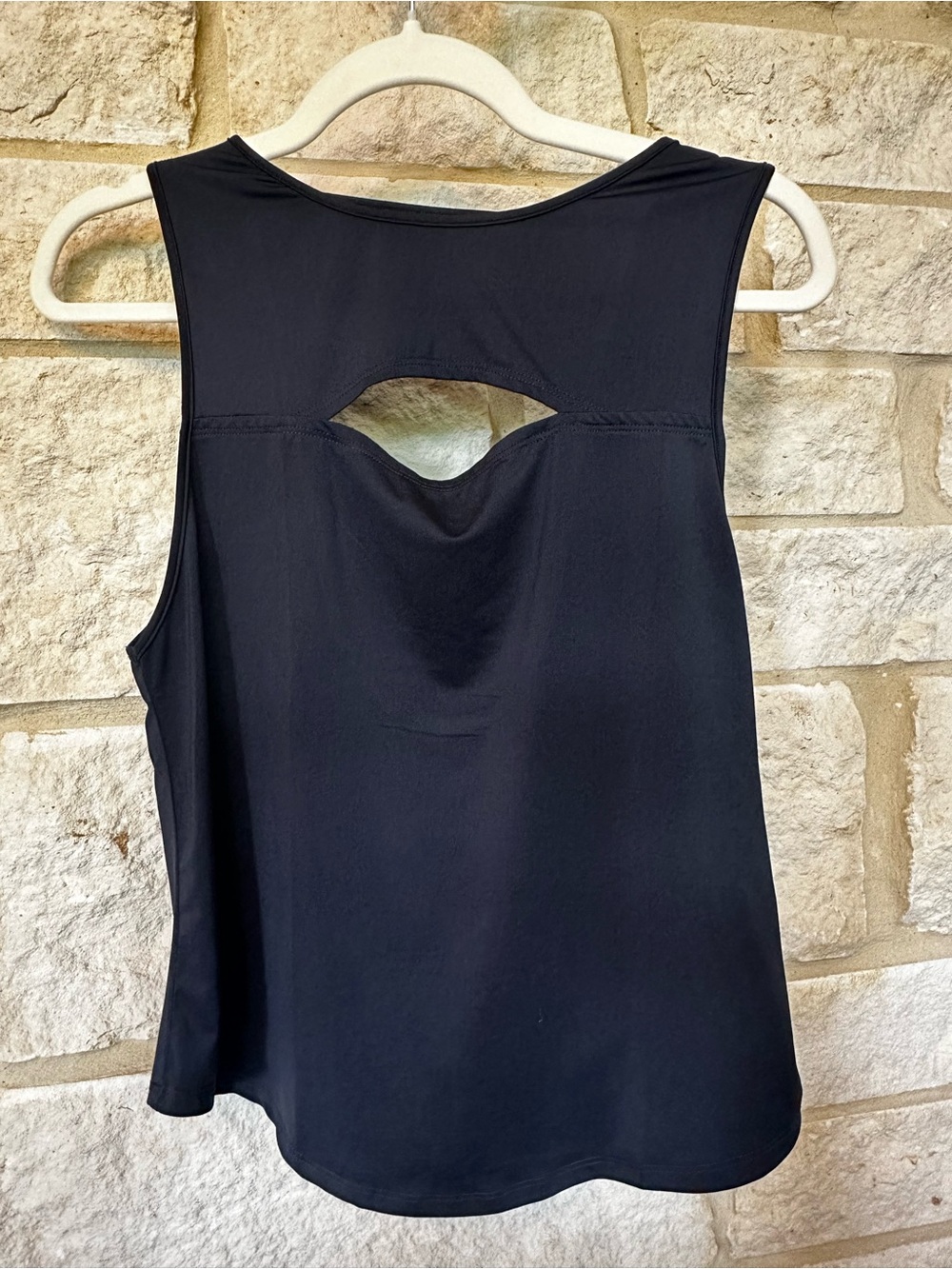 BuffBunny Botanical Tank- Sleeveless Keyhole Front / Open Back